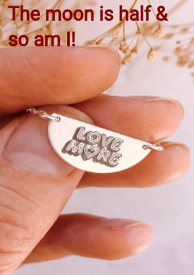 The Moon Is Half & So Am I!