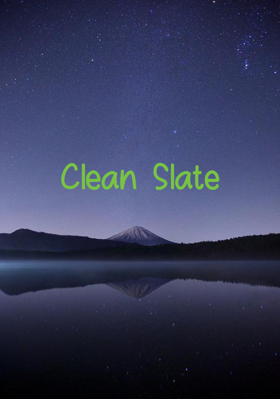 Clean Slate