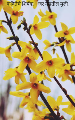 जर नसतील मुली.