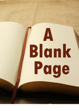 A Blank Page