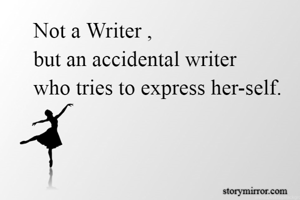 Not a Writer...