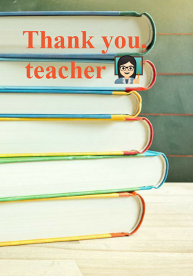 Thank You, Teacher