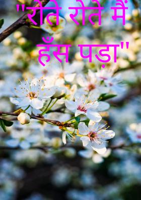 "रोते रोते मैं हँस पड़ा"