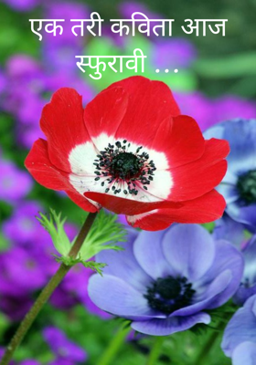 एक तरी कविता आज स्फुरावी