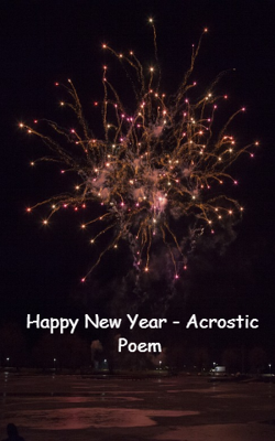 Happy New Year - Acrostic Poem