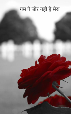 गम पे जोर नहीं है मेरा
