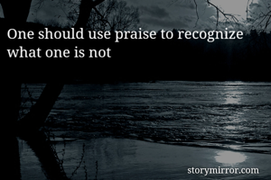 One should use...