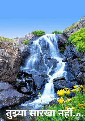 तुझ्या सारखा नहीं.....