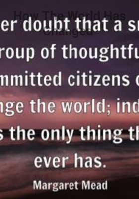 How The World Has Changed