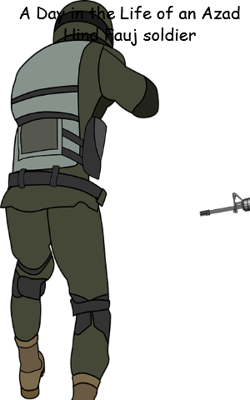 A Day in the Life of an Azad Hind Fauj soldier