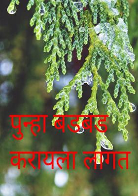 पुन्हा बडबड करायला लागत