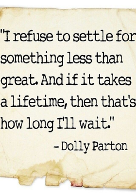 I Refuse To Settle