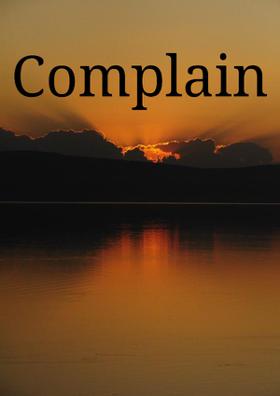 Complain