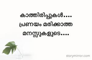 കാത്തിരിപ്പുകൾ….
പ്രണയം മരിക്കാത്ത മനസ്സുകളുടെ….