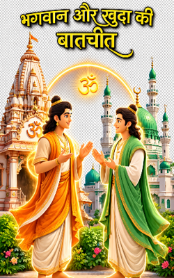 भगवान और ख़ुदा की बातचीत 