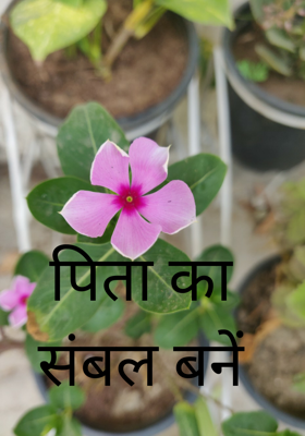 पिता का संबल बनें