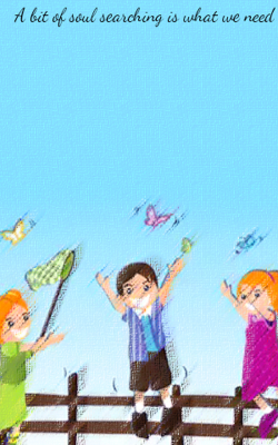 A bit of soul searching is what we need