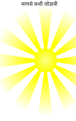 माणसे कशी जोडावी