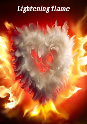 Lightening flame