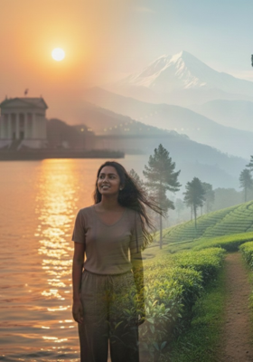 প্রকৃতির সাথে পুনর্মিলন।