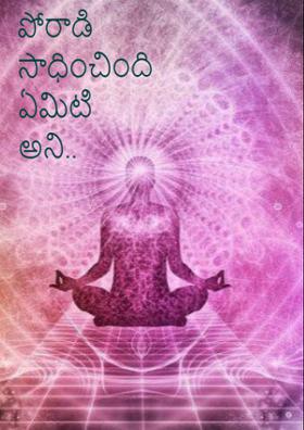 పోరాడి సాధించింది ఏమిటి అని..