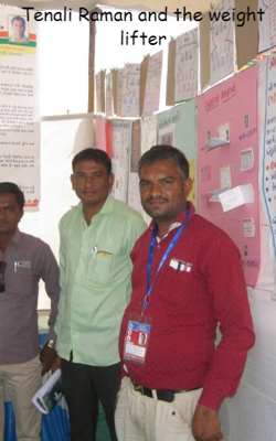 Tenali Raman and the weight lifter