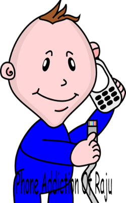 Phone Addiction Of Raju