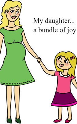 My Daughter... A Bundle Of Joy