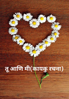 तू आणि मी(कायकु रचना) 