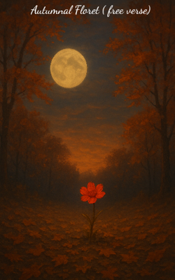 Autumnal Floret ( free verse)