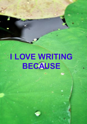 I Love Writing Because