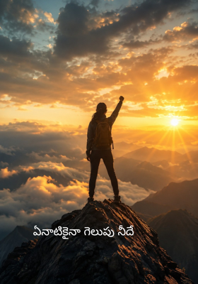 ఏనాటికైనా గెలుపు నీదే