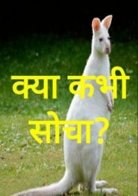 क्या कभी सोचा ?