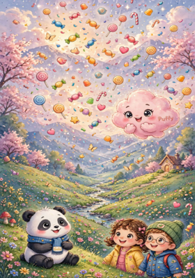 .🌸  Golu Aur Magical Cloud ☁️✨