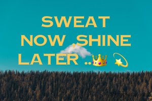 Sweat now ,Shine later ..👑 💫 