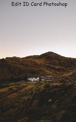 Edit ID Card Photoshop