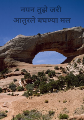 नयन तुझे जरी आतुरले बघण्या मला