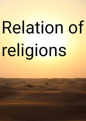 Relation of Religions