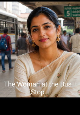 The Woman at the Bus Stop
