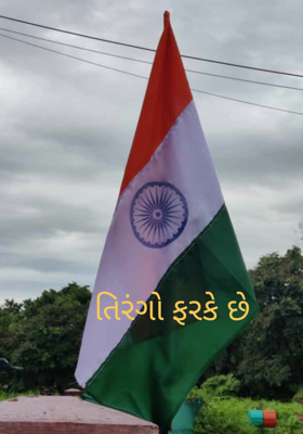 તિરંગો ફરકે છે