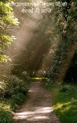 श्रीमद्भागवत-२७८; सुदामा जी को ऐश्वर्य की प्राप्ति
