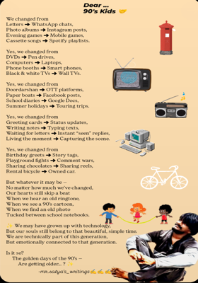 "Golden days of 90's"