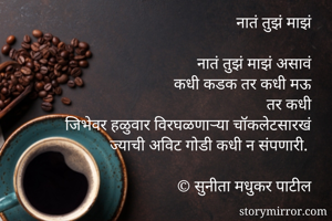 नातं तुझं...