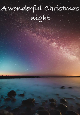 A wonderful Christmas night