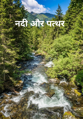 नदी और पत्थर