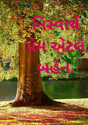 નિ:સ્વાર્થ પ્રેમ એટલે બહેન