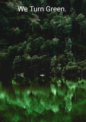 We Turn Green.