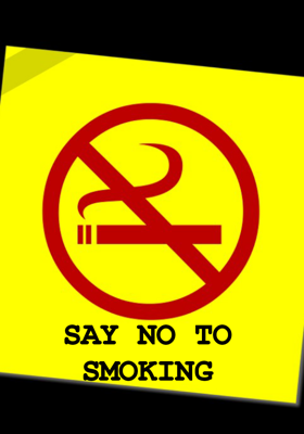 SAY NO TO SMOKING