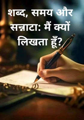 शब्द, समय और सन्नाटा: मैं क्यों लिखता हूँ?
