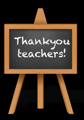 Thankyou teachers!